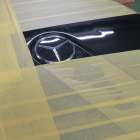 Ｇクラス背面タイヤカバーリペア修理